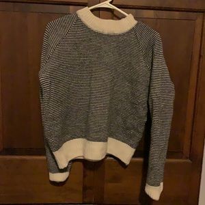 Filson Wool Striped Nordic Sweater Size M